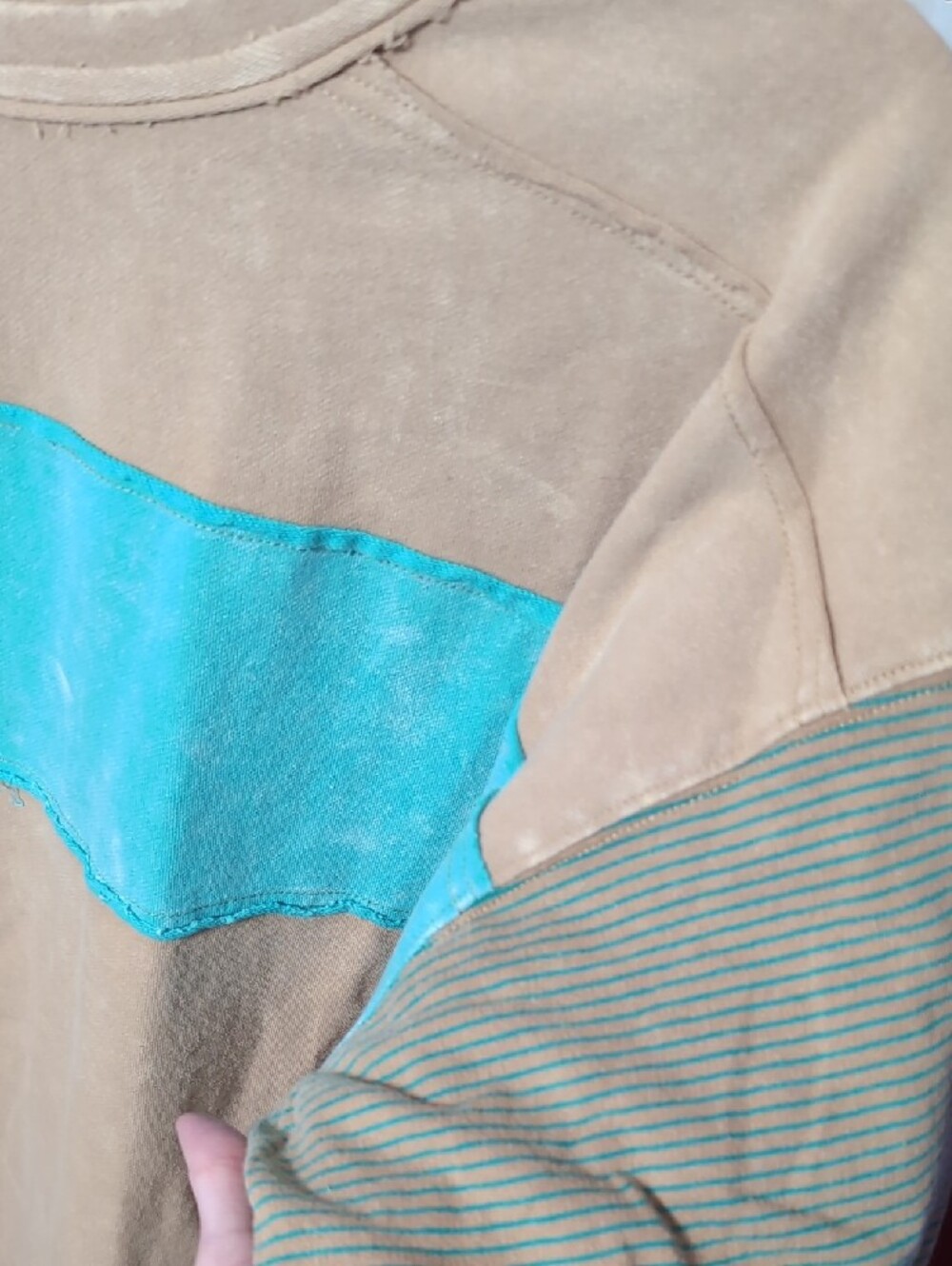Easel Beige Pullover Top - Picture 3 of 3
